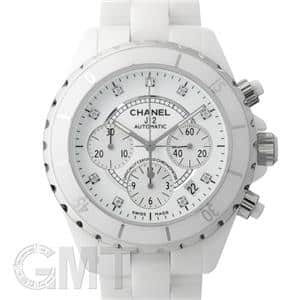 CHANEL シャネル J12 J12 クロノグラフ WHセラミック 9Pダイヤ 41mm H2009 メイン