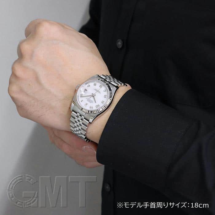 中古)ROLEX ロレックス デイトジャスト 36mm 116234NA ホワイトシェル