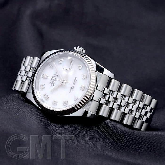 中古)ROLEX ロレックス デイトジャスト 36mm 116234NA ホワイトシェル