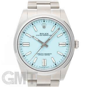 ROLEX ロレックス オイスターパーペチュアル 41 124300 ターコイズブルー メイン