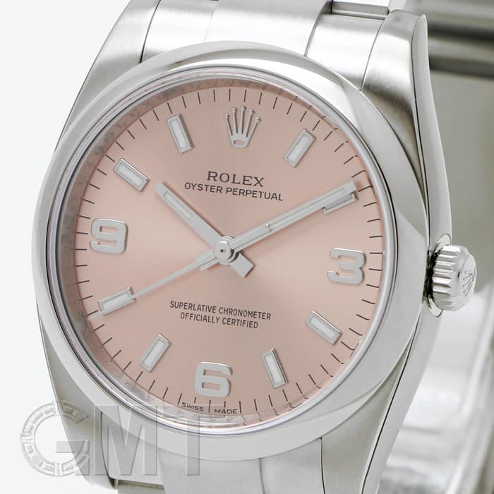 新品)ROLEX ロレックス オイスターパーペチュアル 114200 ピンク 369