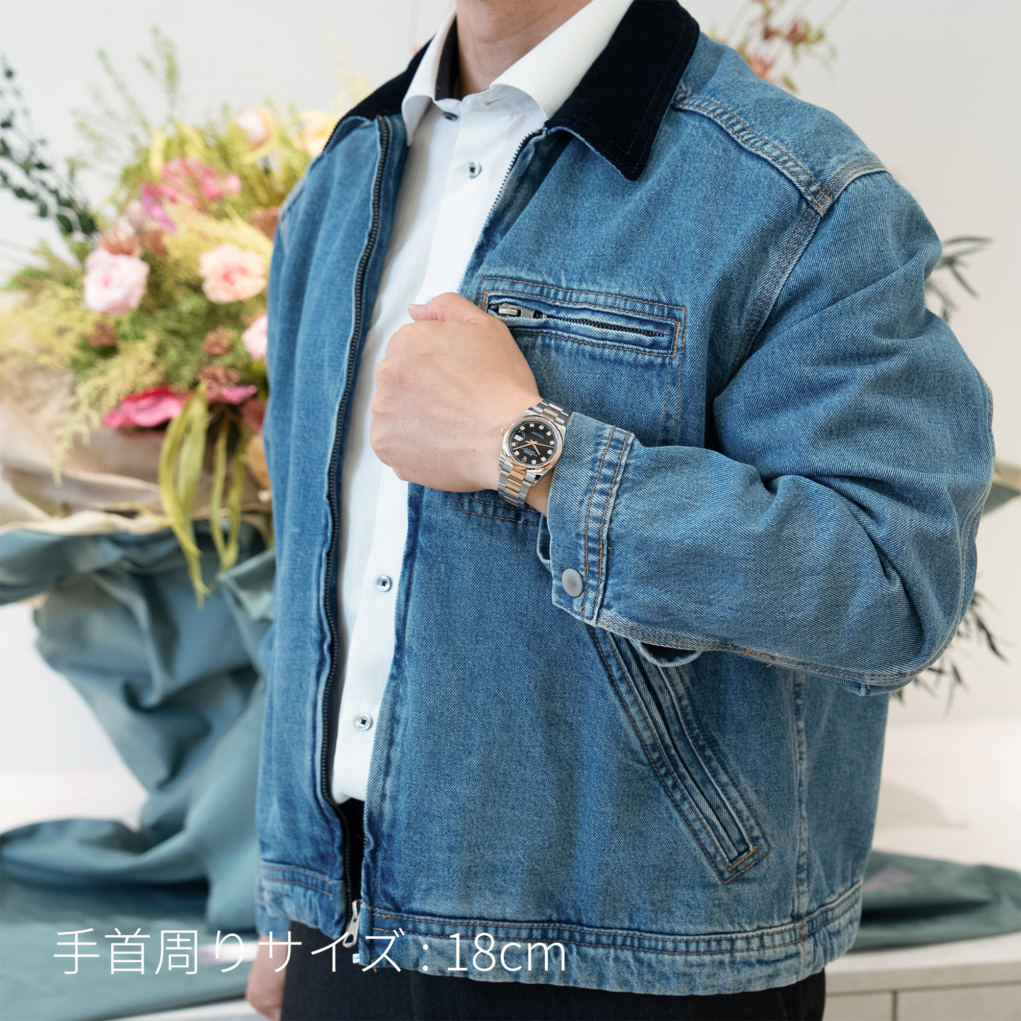 中古)ROLEX ロレックス デイトジャスト 36 126201G ブラック