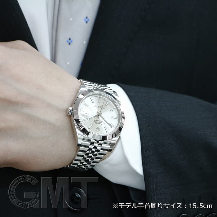 17mm 腕時計 修理交換用 社外品 ジュビリー シルバー