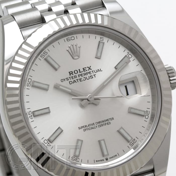 未使用)ROLEX ロレックス デイトジャスト 41 126334 シルバー