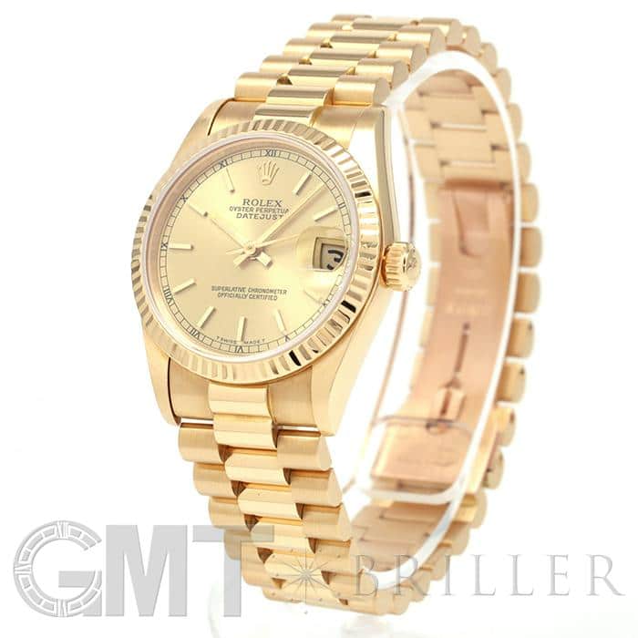 中古)ROLEX ロレックス デイトジャスト 68278 シャンパン（商品ID