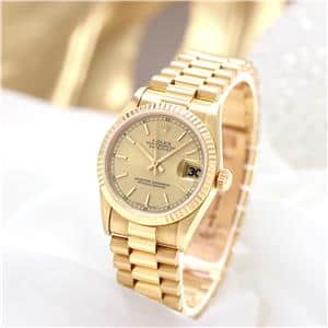 ROLEX ロレックス デイトジャスト 68278 シャンパン メイン