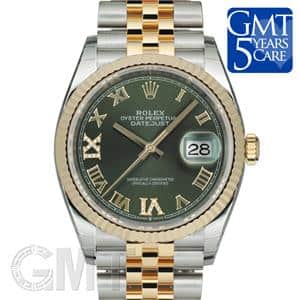 ROLEX ロレックス デイトジャスト 126233 グリーンローマ 69ダイヤ メイン