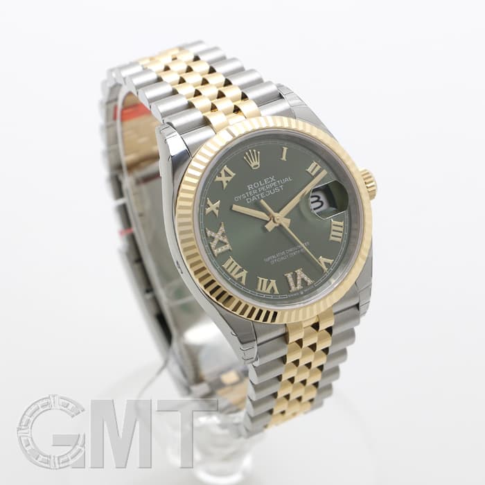 新品)ROLEX ロレックス デイトジャスト 126233 グリーンローマ 69
