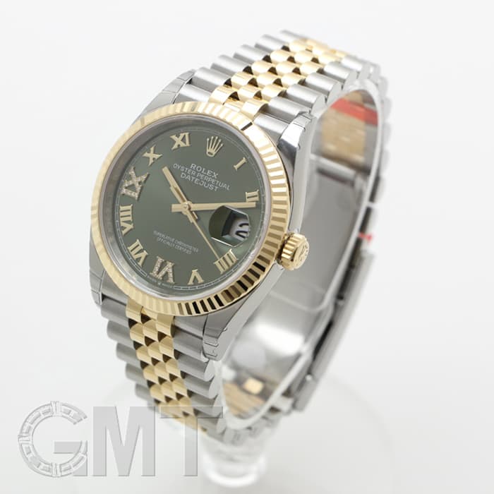 新品)ROLEX ロレックス デイトジャスト 126233 グリーンローマ 69