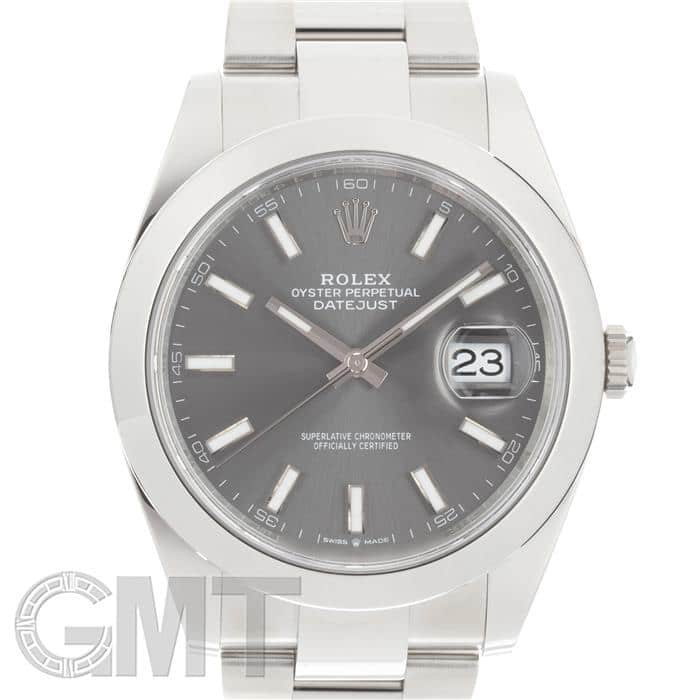 【未使用】オイスターブレス　デイトジャスト41 ロレックス DATEJAST41 ロレックス デイトジャスト41 オイスターブレス 126300の購入レビュー