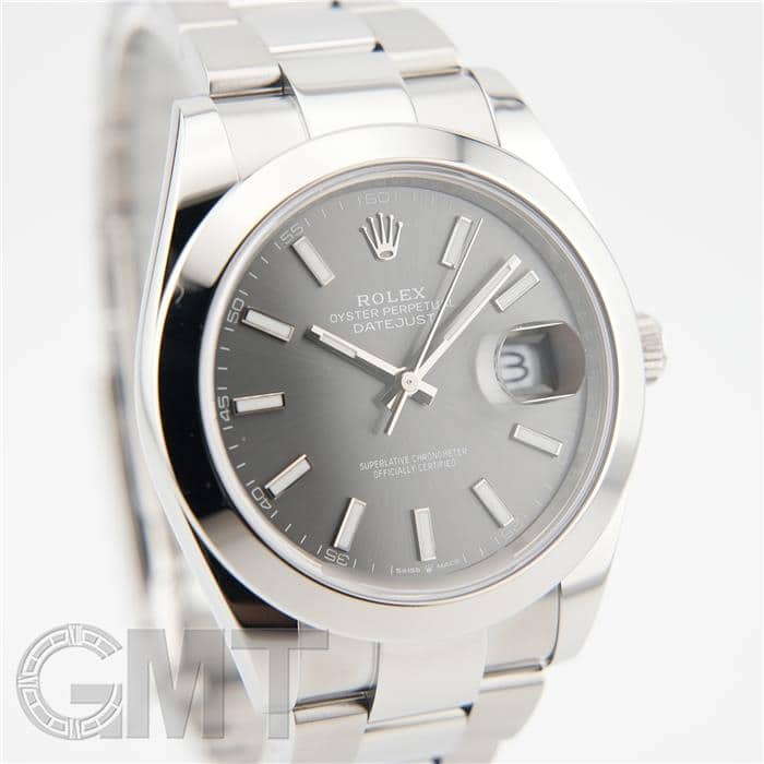 ロレックス　デイトジャスト41 126300用　オイスターブレス ロレックス デイトジャスト41 ブラック オイスターブレス 126300