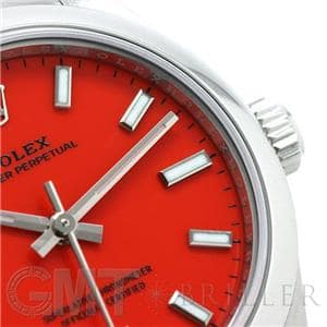 ROLEX ロレックス オイスターパーペチュアル 277200 コーラルレッド