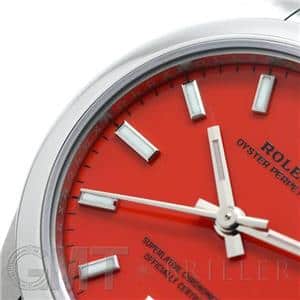 ROLEX ロレックス オイスターパーペチュアル 277200 コーラルレッド