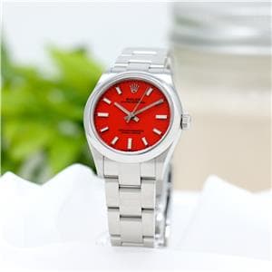 ROLEX ロレックス オイスターパーペチュアル 277200 コーラルレッド メイン