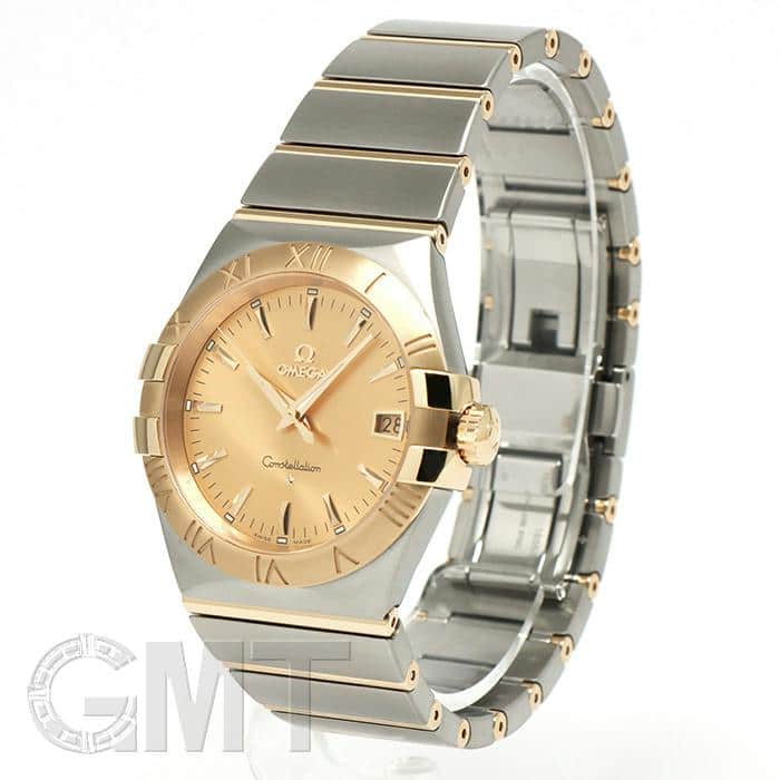 Constellation Steel - red gold Diamonds Watch 123.20.27.60