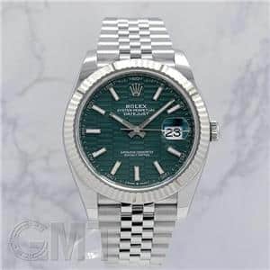中古)ROLEX ロレックス デイトジャスト 41 126334 ミントグリーン