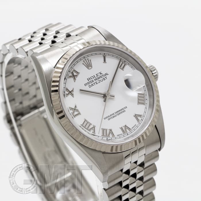 中古)ROLEX ロレックス デイトジャスト 16234 ホワイトローマ
