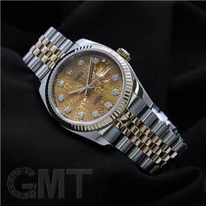 ROLEX ロレックス デイトジャスト 116233G シャンパン コンピューター メイン