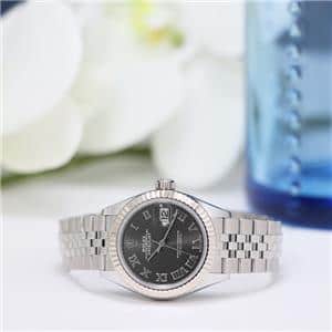 ROLEX ロレックス デイトジャスト 28 279174 ダークグレー ローマ ジュビリーブレスレット メイン