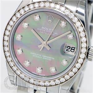 新品)ROLEX ロレックス デイトジャスト 178384NG ブラックMOP（商品ID