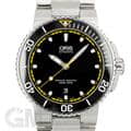 新品)ORIS オリス アクイス デイト ブラック/イエロー 733 7653 4127M