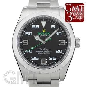 ROLEX ロレックス エアキング 116900 ブラック ホワイトアラビア メイン