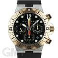 中古)BVLGARI ブルガリ ディアゴノ スクーバ 40mm フライバック