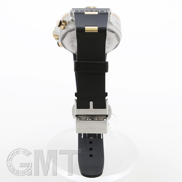 中古)BVLGARI ブルガリ ディアゴノ スクーバ 40mm フライバッククロノ