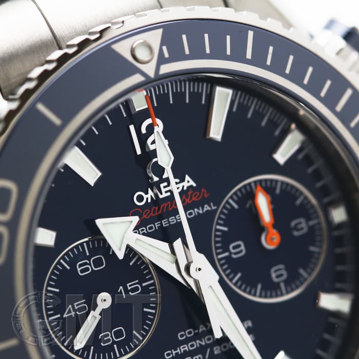 新品)OMEGA オメガ シーマスター プラネットオーシャン クロノグラフ