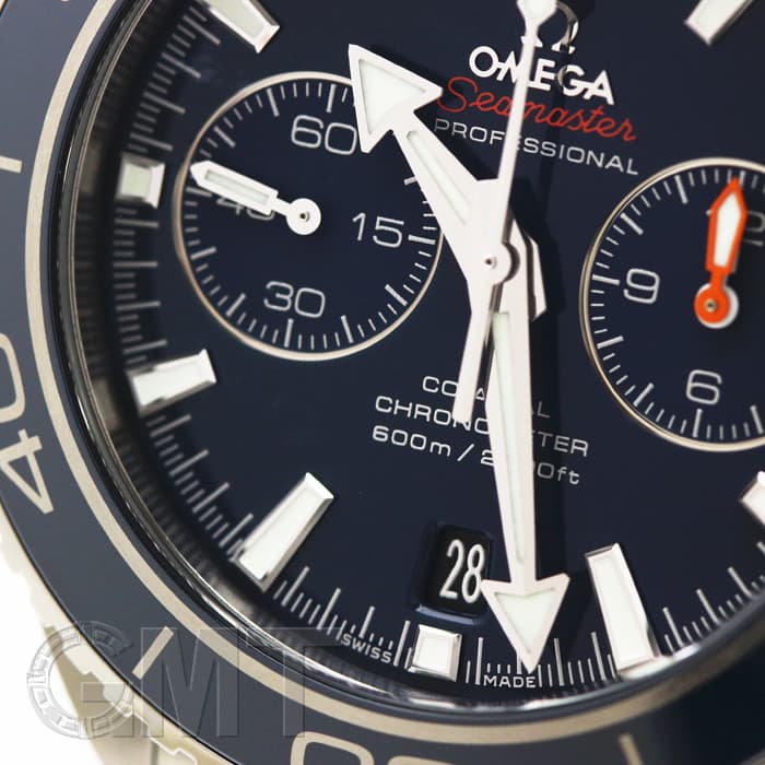 新品)OMEGA オメガ シーマスター プラネットオーシャン クロノグラフ