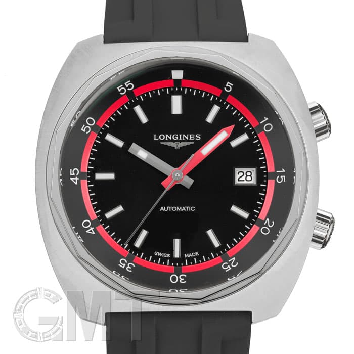 ロンジン LONGINES ヘリテージダイバー L2.795.4.52.9 ブラック