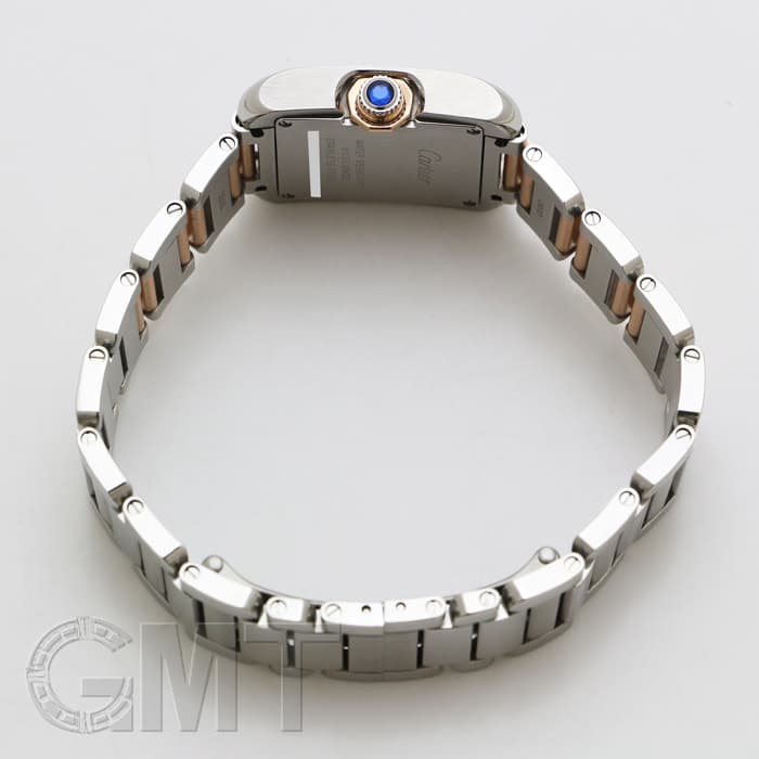 カルティエ CARTIER W5310019 タンクアングレーズSM PGコンビ クォーツ レディース _808772 Cartier（カルティエ） CARTIER W5310019 タンクアングレーズSM PG