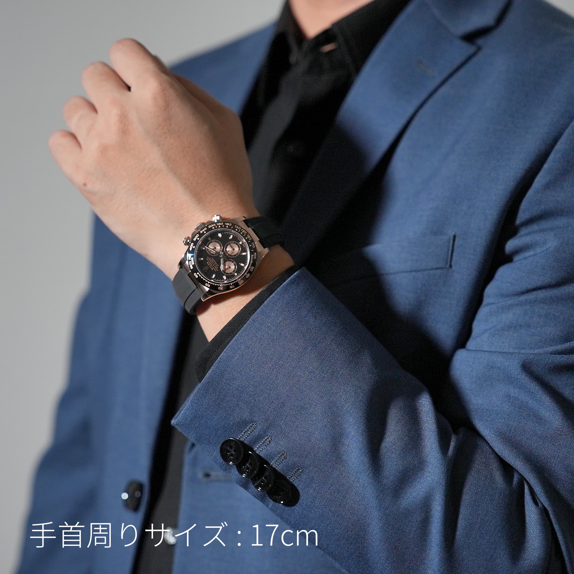 中古)ROLEX ロレックス デイトナ 116515LN ブラック/ピンク（商品ID