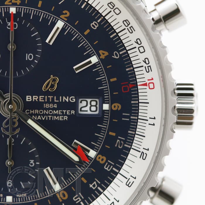 新品)BREITLING ブライトリング ナビタイマー ワールド A242C-1KBA