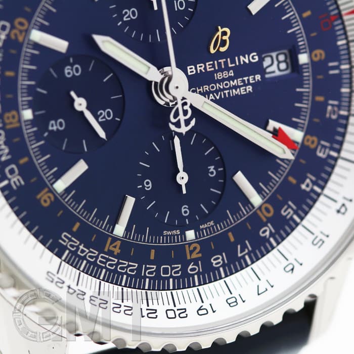 新品)BREITLING ブライトリング ナビタイマー ワールド A242C-1KBA