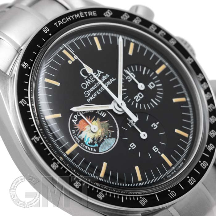 オメガ【SWISS OMEGA GENEVE】＊新古品＊ 中古)OMEGA オメガ スピードマスター アポロ13号25周年 3595.52（商品