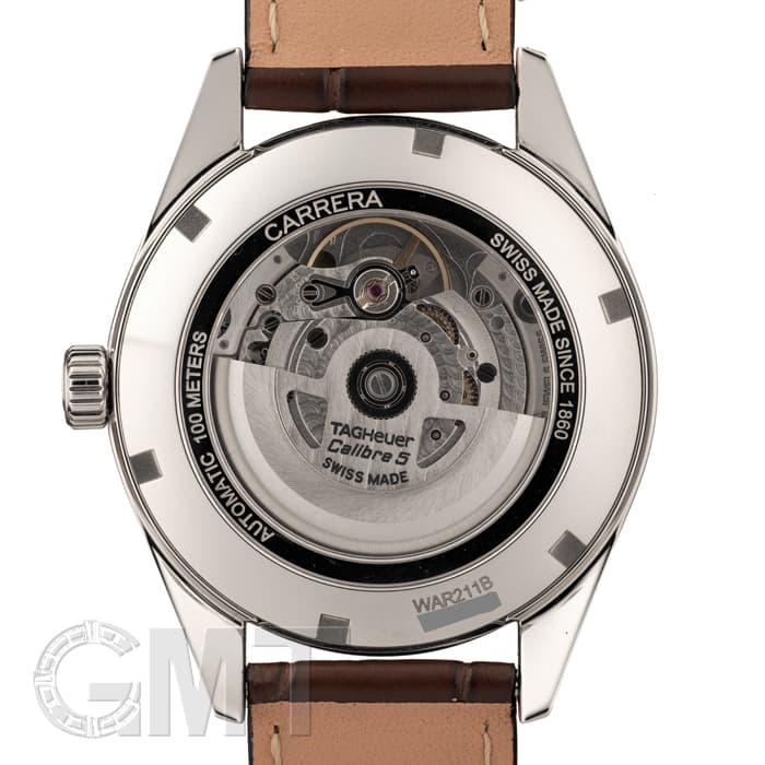 新品)TAG HEUER タグ・ホイヤー カレラ キャリバー5 シルバー WAR211B