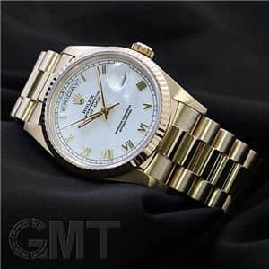 ROLEX ロレックス デイデイト 18238 ホワイトローマ メイン