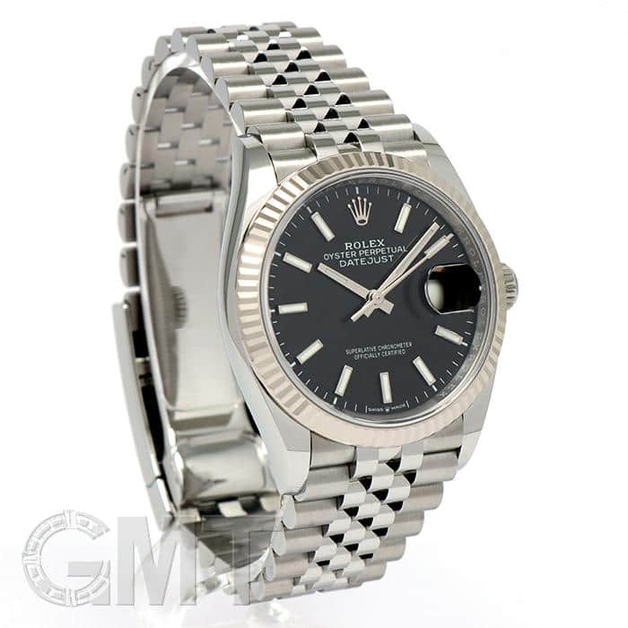 中古)ROLEX ロレックス デイトジャスト 126234 ブラック ジュビリー