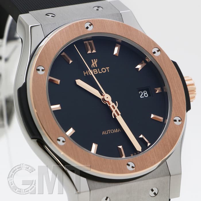 新品)HUBLOT ウブロ クラシック フュージョン チタニウム キング