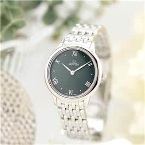 【新品】オメガ デ･ヴィル プレステージ 434.10.28.60.10.001 SS クォーツ 新品)OMEGA オメガ デ・ヴィル プレステージ 27.5MM 434.10.28.60