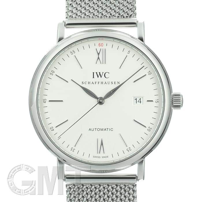 IWC インターナショナルウォッチカンパニー ポートフィノ オートマティック IW356505 デイト シルバー SS ステンレス メンズ 自動巻き【6ヶ月保証】【腕時計】【中古】 中古)IWC インターナショナルウォッチカンパニー ポートフィノ