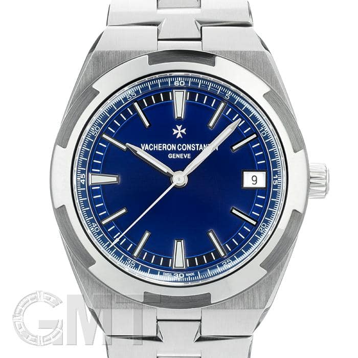 ヴァシュロン　オーヴァーシーズ4500V/110A-B128 革ベルト 中古)VACHERON CONSTANTIN ヴァシュロン・コンスタンタン