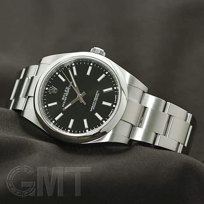 中古)ROLEX ロレックス オイスターパーペチュアル 39 114300 ブラック