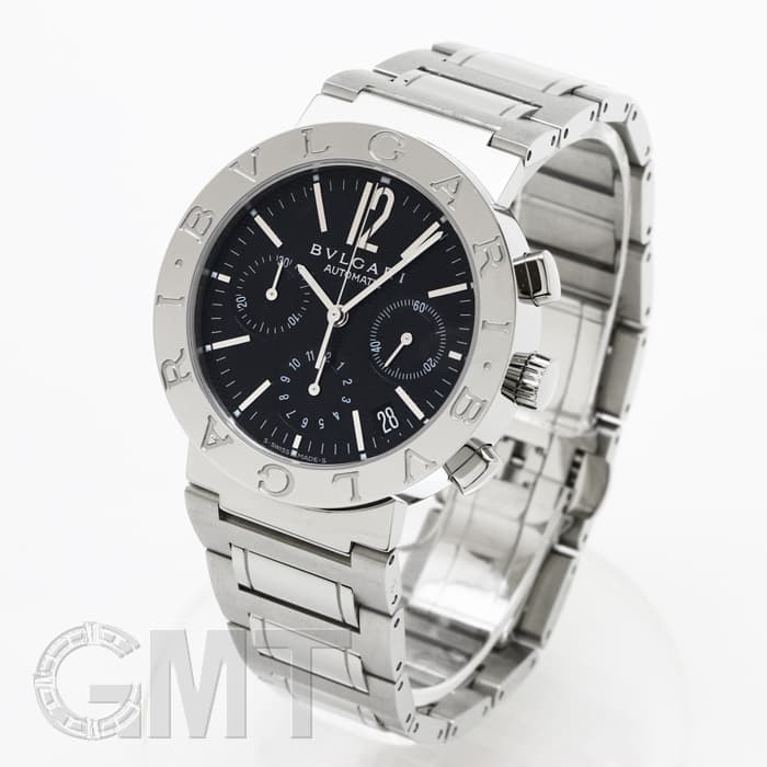 新品)BVLGARI ブルガリ ブルガリ・ブルガリ クロノグラフ BB38BSSDCH