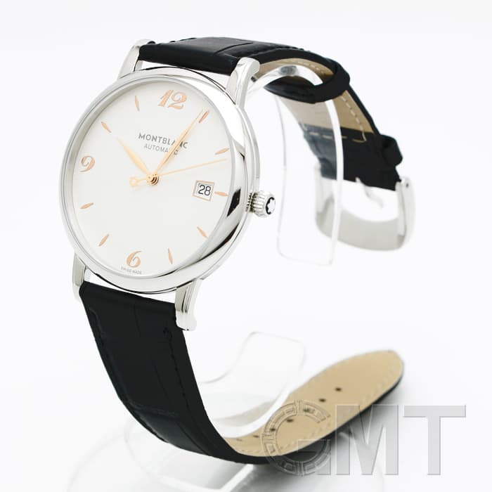 新品)MONTBLANC モンブラン スター クラシック 39mm シルバー 110717
