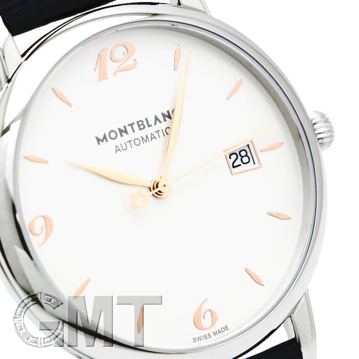 新品)MONTBLANC モンブラン スター クラシック 39mm シルバー 110717