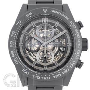 TAG HEUER タグ・ホイヤー カレラ キャリバー ホイヤー01 クロノグラフ フルブラック マットセラミック CAR2A91.BH0742 メイン