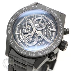 TAG HEUER タグ・ホイヤー カレラ キャリバー ホイヤー01 クロノグラフ フルブラック マットセラミック CAR2A91.BH0742 メイン