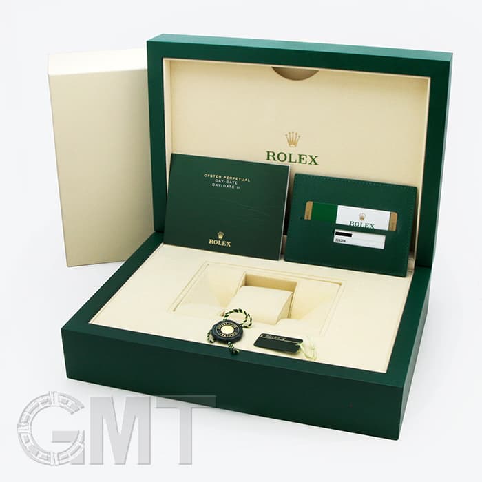 中古)ROLEX ロレックス デイデイト 40 228206 アイスブルー 斜め